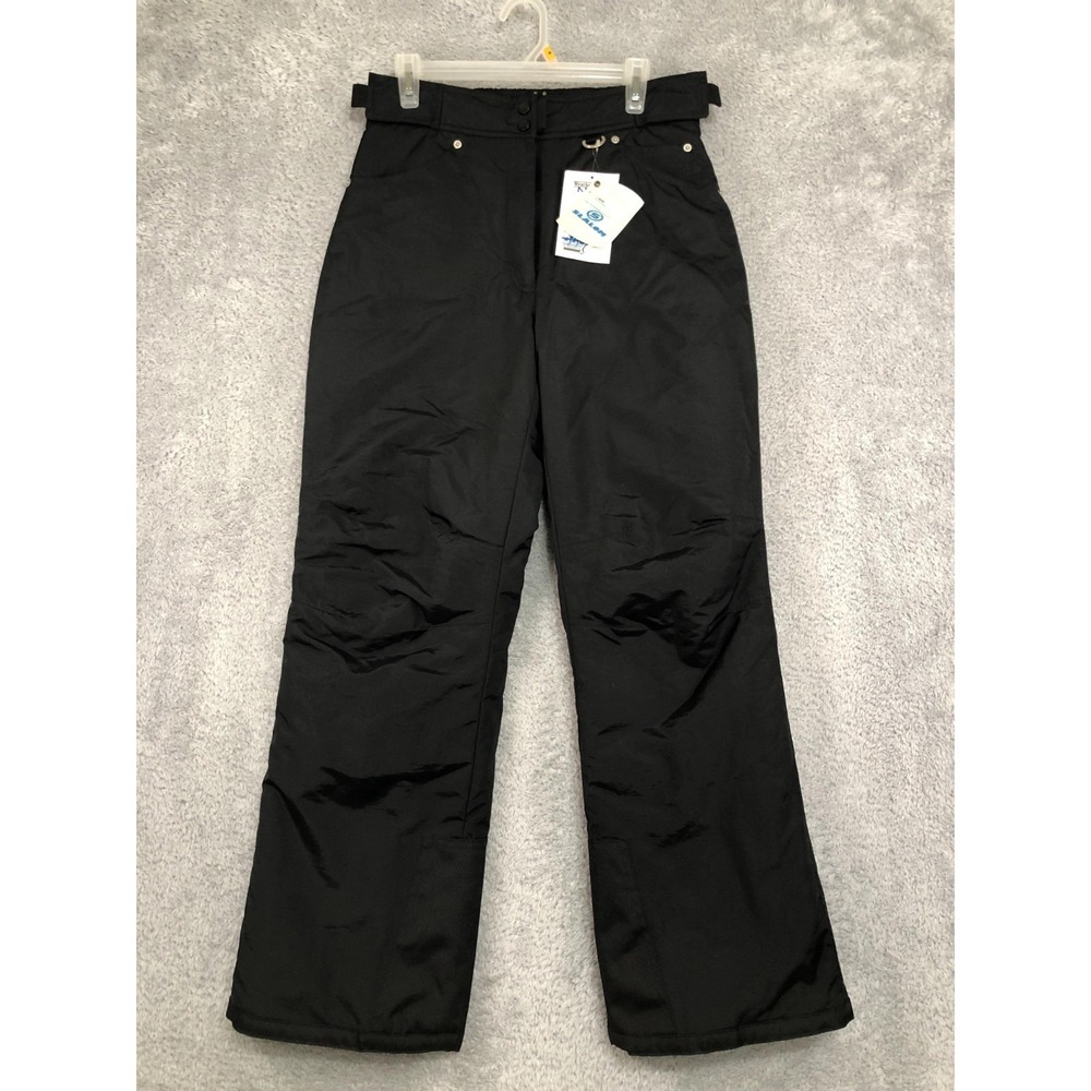 Slalom Ski Snow Pants Woman's S (31x30) Black NWT Snowboard